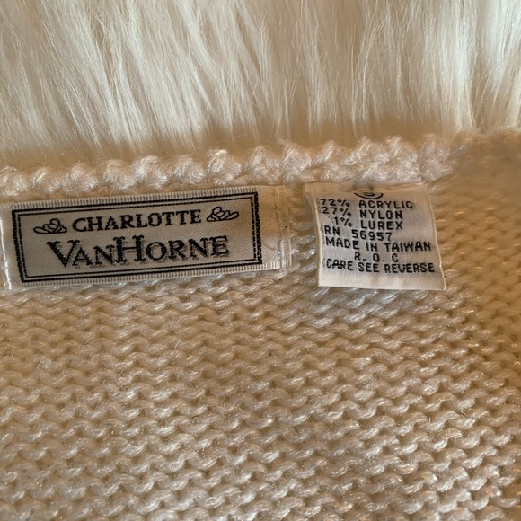 Vintage Charlotte Van Horne Colorblock Sweater - Picture 2 of 8